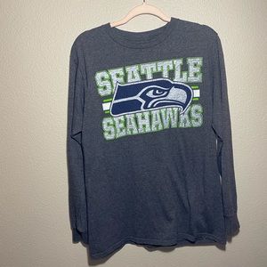 💎Seattle Seahawks Long Sleeve T-shirt Sz L